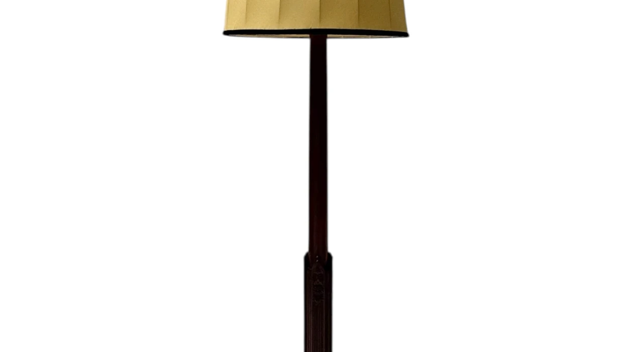 Art Deco Amsterdamse School Floor Lamp by Fa. Drilling Amsterdam, 1920s
